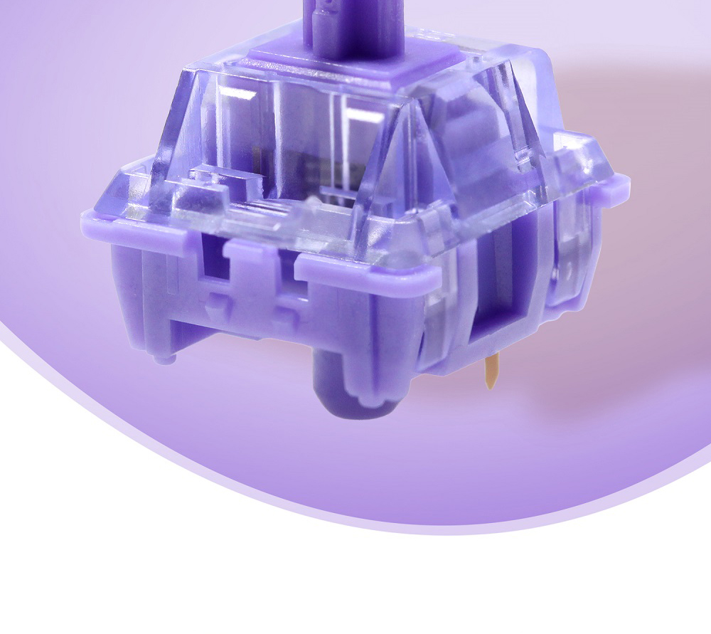 CIY Asura Pre-Advanced Tactile Switch – 50 G, 50M Klicks, Gelb, Für Gaming-Tastaturen, 110 Stück