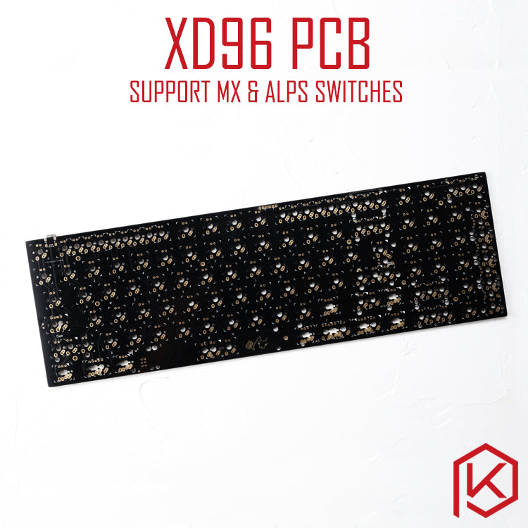 XD96 PCB 90% Custom Mechanical Keyboard Underglow RGB TKG-TOOLS